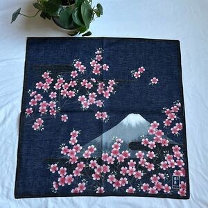 Vintage Japanese Scarf New In Package 22” Scarf